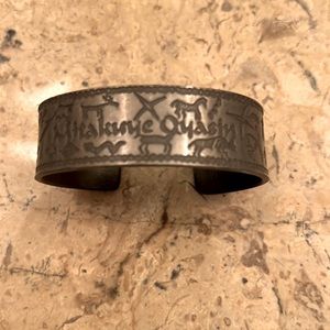 Cuff bracelet, native made